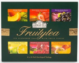 Herbata AHMAD TEA SELECTION LONDON FRUITYTEA mix 6x10 kopert Ahmad