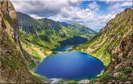 Kalendarz Trójdzielny z główką (T06) TATRY - granat 2024 TELEGRAPH Telegraph