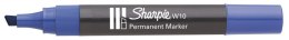 Marker permanentny W10 ścięty niebieski SHARPIE S0192693, blister SALE Sharpie