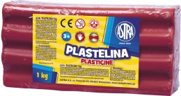 Plastelina Astra 1 kg różowa, 303111008 (X) Astra