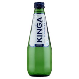 Woda KINGA PIENIŃSKA 330ml (12szt.) gazowana szkło Kinga Pienińska