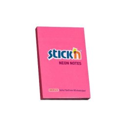 Bloczek STICKN 76x51mm ciemnoróżowy neon 100k 21161 STICKN StickN