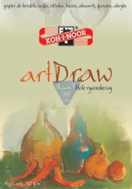 Blok rysunkowy ART DRAW A3 30 arkuszy 150g KOH I NOOR BLO-RYA3AR (X) Koh-i-noor