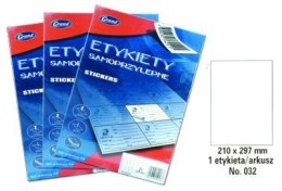 Etykiety samoprzylepne No. 032 210x297 mm GRAND 150-1059 Grand