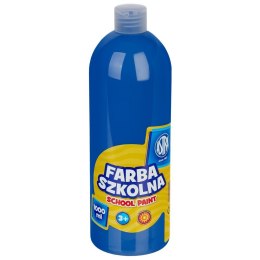 Farba szkolna Astra 1000 ml - niebieska ciemna, 301217048 Astra