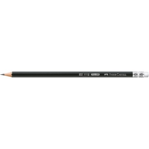 NOWY INDEKS ol 7460268 Ołówek 1112 HB z gumką FC111200 BLACKLEAD Faber-Castell