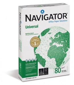 Papier xero A4 NAVIGATOR UNIVERSAL klasa A+ premium karton 5 ryz Navigator