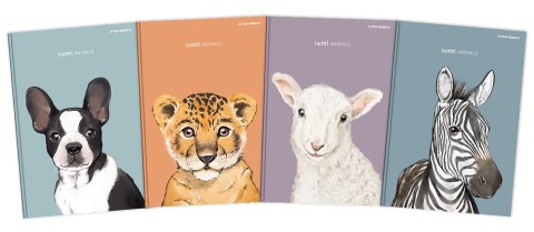 Brulion TOP ANIMAL SZY A5 96K 70G linia 400169480 Top 2000 Top 2000 Brulion TOP ANIMAL SZY A5 96K 70G linia 400169480 Top 2000 Top 2000