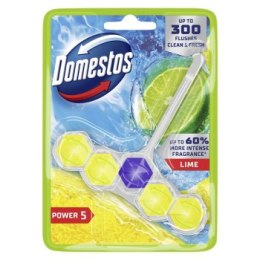 DOMESTOS Zawieszka do toalety KOSTKA POWER5 LIME 55g 05024 Domestos