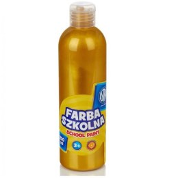 Farba szkolna Astra 250 ml - metaliczna złota, 301217033 Astra