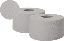 Papier toaletowy JUMBO-ROLL (12 rolek) szary ESTETIC 1-warstwowy 120m PJS1120 WELMAX Ellis