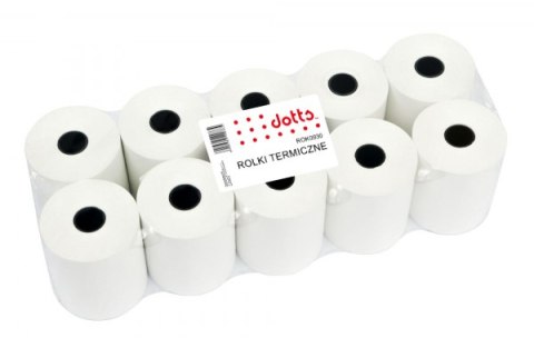 Rolki termiczne DOTTS 57x30m (10szt) BPA FREE Dotts