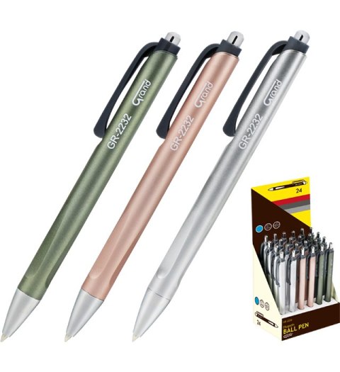 Długopis GRAND 0,7mm niebieski GR-2232 160-2231 Grand Długopis GRAND 0,7mm niebieski GR-2232 160-2231 Grand