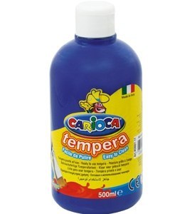 Farba tempera 500 ml, granatowa CARIOCA 170-2277/170-2665 Carioca