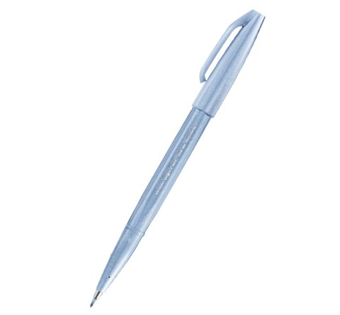 Pisak pędzelkowy do kaligrafii szaroniebieski SES15C-S3X PENTEL Pentel Pisak pędzelkowy do kaligrafii szaroniebieski SES15C-S3X PENTEL Pentel