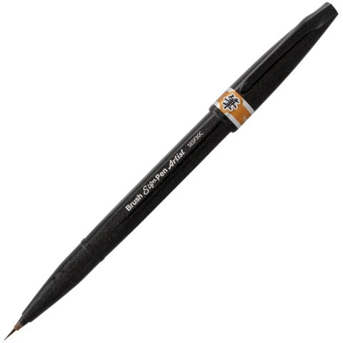 Precyzyjny pędzelek do kaligrafii i liternictwa Brush SignPen Artist pomarańczowy SESF30-F PENTEL Pentel Precyzyjny pędzelek do kaligrafii i liternictwa Brush SignPen Artist pomarańczowy SESF30-F PENTEL Pentel
