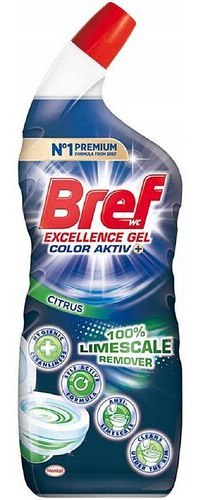 BREF Płyn żel do WC Execellence Colr Aktiv 700ml Citrus *310658 Bref