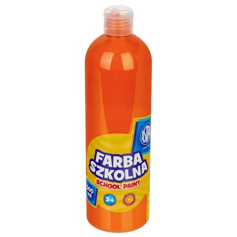 Farba szkolna Astra 500 ml - pomarańczowa, 301112007 Astra