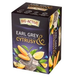 Herbata BIG-ACTIVE EARL GREY CYTRUSY 20 kopert/40g czarna Big-Active