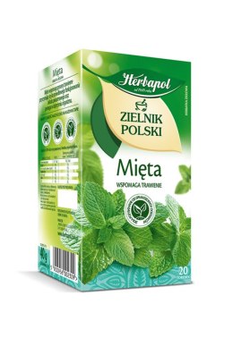 Herbata HERBAPOL ZIELNIK POLSKI Mięta (20 torebek) Herbapol