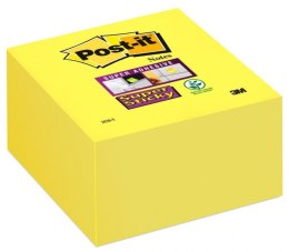 Kostka samoprzylepna POST-IT_ Super Sticky (2028-S), 76x76mm, 1x350 kart., ultra żółta Post-It 3M