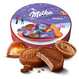 MILKA ŚWIĄTECZNY TALERZ ZE SŁODKOŚCIAMI 202g MIX 202g Milka