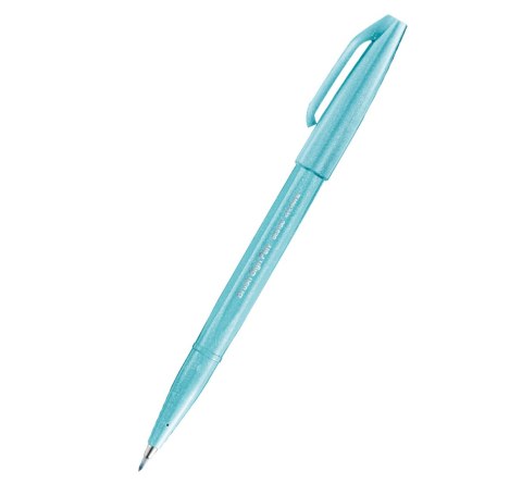 Pisak pędzelkowy do kaligrafii jasnobłekitny SES15C-S2X PENTEL Pentel Pisak pędzelkowy do kaligrafii jasnobłekitny SES15C-S2X PENTEL Pentel