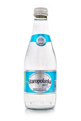 Woda STAROPOLANKA 330ml niegazowana szkło zgrzewka 12szt. Staropolanka