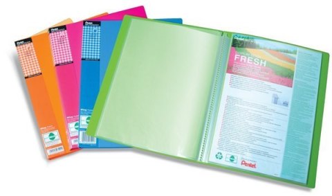 Album ofertowy FRESH, 20 kieszeni seledynowy DCF542-K PENTEL Pentel