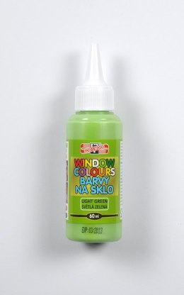 Farba witrażowa 60ml j.zielona 9742010 Koh-i-noor