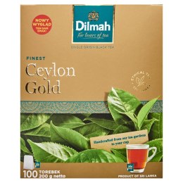 Herbata DILMAH CEYLON GOLD 100szt x2g saszetki czarna Dilmah