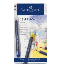 Kredki GOLDFABER 12kol. op.metal. 114712 FC Faber-Castell