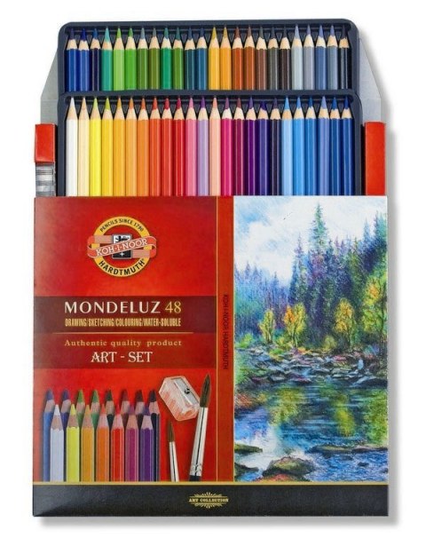 Kredki MONDELUZ 3713 48kol KOH-I-NOOR Koh-i-noor Kredki MONDELUZ 3713 48kol KOH-I-NOOR Koh-i-noor