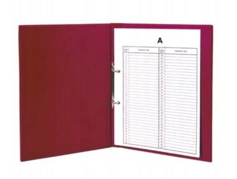 Segregator do akt osob. 6,5 cm 2r/d52 bordo TD-16-07 BIURFOL Biurfol Segregator do akt osob. 6,5 cm 2r/d52 bordo TD-16-07 BIURFOL Biurfol