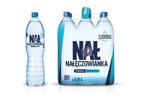 Woda NAŁĘCZOWIANKA niegazowana 1.5L butelka PET zgrzewka 6 szt. Nałęczowianka Woda NAŁĘCZOWIANKA niegazowana 1.5L butelka PET zgrzewka 6 szt. Nałęczowianka