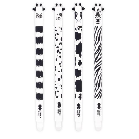 Długopis wymazywalny BLACK&WHITE, 0.5mm, niebieski, Happy Color HA 4120 01BW-3 Happy Color Długopis wymazywalny BLACK&WHITE, 0.5mm, niebieski, Happy Color HA 4120 01BW-3 Happy Color