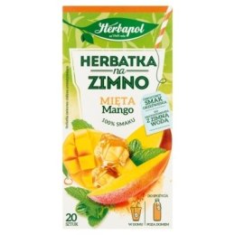 Herbata HERBAPOL NA ZIMNO Mięta & Mango (20 saszetek) Herbapol