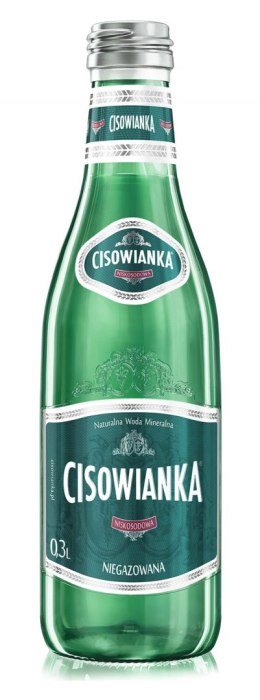 Woda CISOWIANKA 0.3l Classique niegazowana szkło karton 24 szt Cisowianka