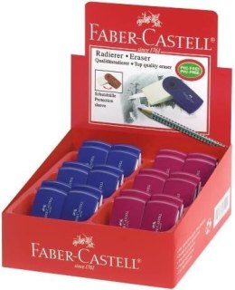 Gumka Sleeve mini czerwono-niebieska FABER CASTELL 182411 Faber-Castell