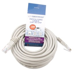 Kabel UTP CAT 5E PATCHCORD 10m szary EB277E ESPERANZA Esperanza