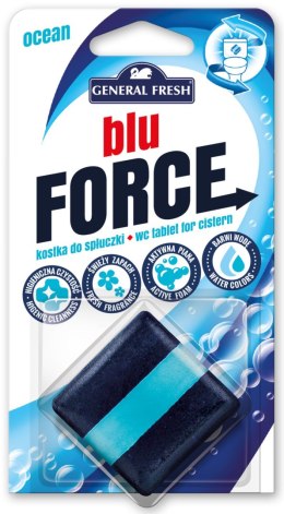 Kostka do WC BLU FORCE do spłuczki 50g morze GENERAL FRESH General Fresh