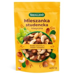 Mieszanka Studencka Klasyczna 400g BAKALLAND Bakalland