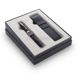 Zestaw podarunkowy SONNET BLACK GT Pióro wieczne M 1931495+ z etui PARKER 2121710 SALE Parker