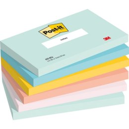 Bloczek samoprzylepny POST-IT Super Sticky (655-6-BEA), 76x127mm, 6x100 kart., 4054596926493 Post-It 3M