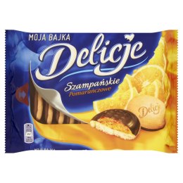 Ciastka DELICJE Szampańskie pomarańcza 294g Wedel