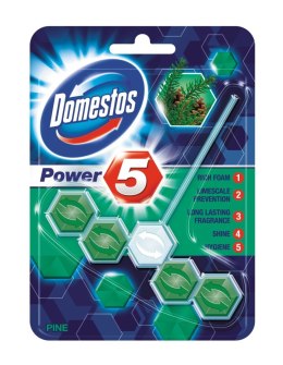 DOMESTOS Zawieszka do toalety KOSTKA POWER5 PINE 55g 05031 Domestos