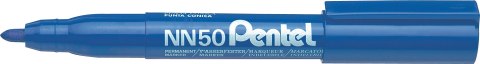 Marker permanentny NN50 niebieski okrągła końcówka PENTEL Pentel Marker permanentny NN50 niebieski okrągła końcówka PENTEL Pentel