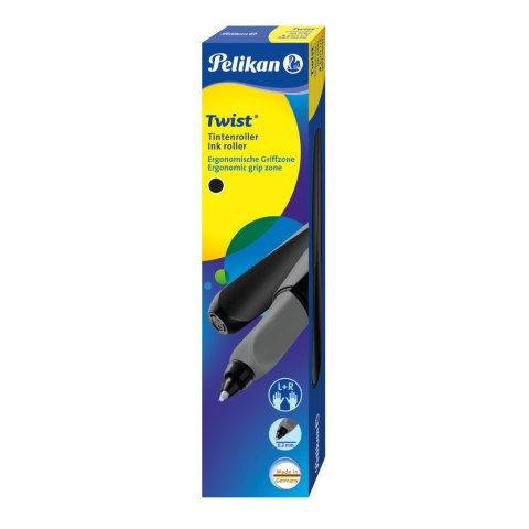 Pióro kulkowe Twist R457, czarne 946962 Pelikan Pelikan Pióro kulkowe Twist R457, czarne 946962 Pelikan Pelikan