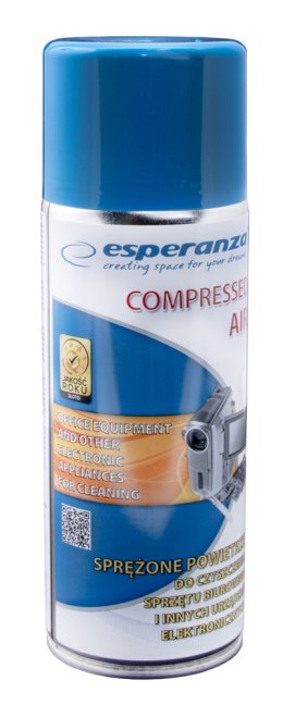 Sprężone powietrze ESPERANZA (ES103) 400ml Esperanza