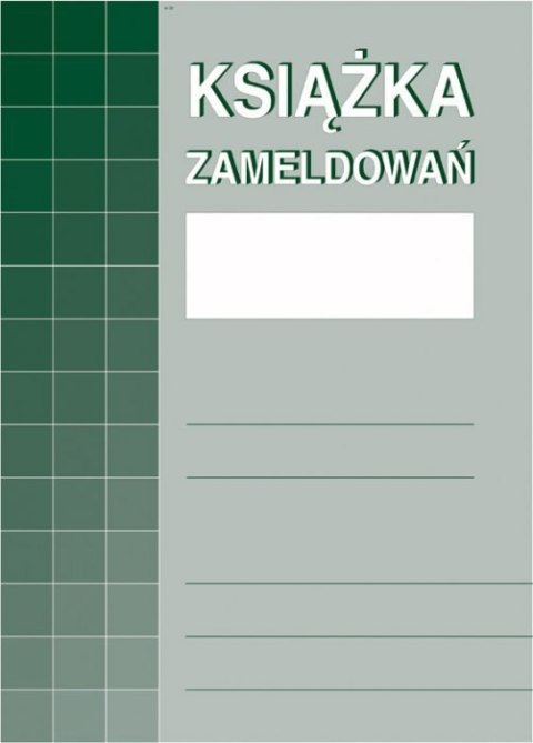 830-1 Książka zameldowań.A4 MICHALCZYK I PROKOP Michalczyk i Prokop